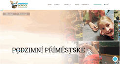 Desktop Screenshot of newmanschool.cz